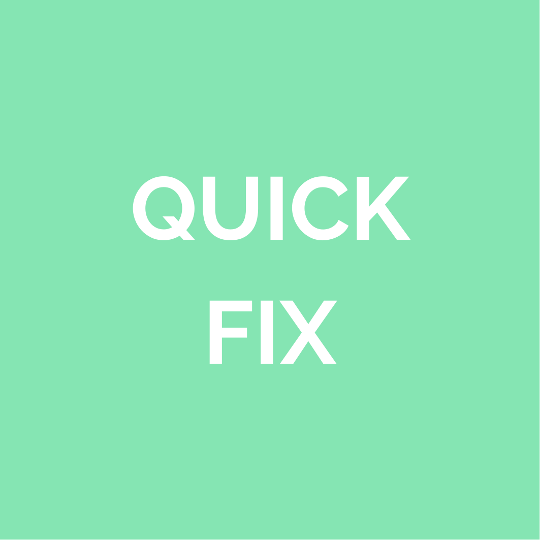 Quick Fix Icon